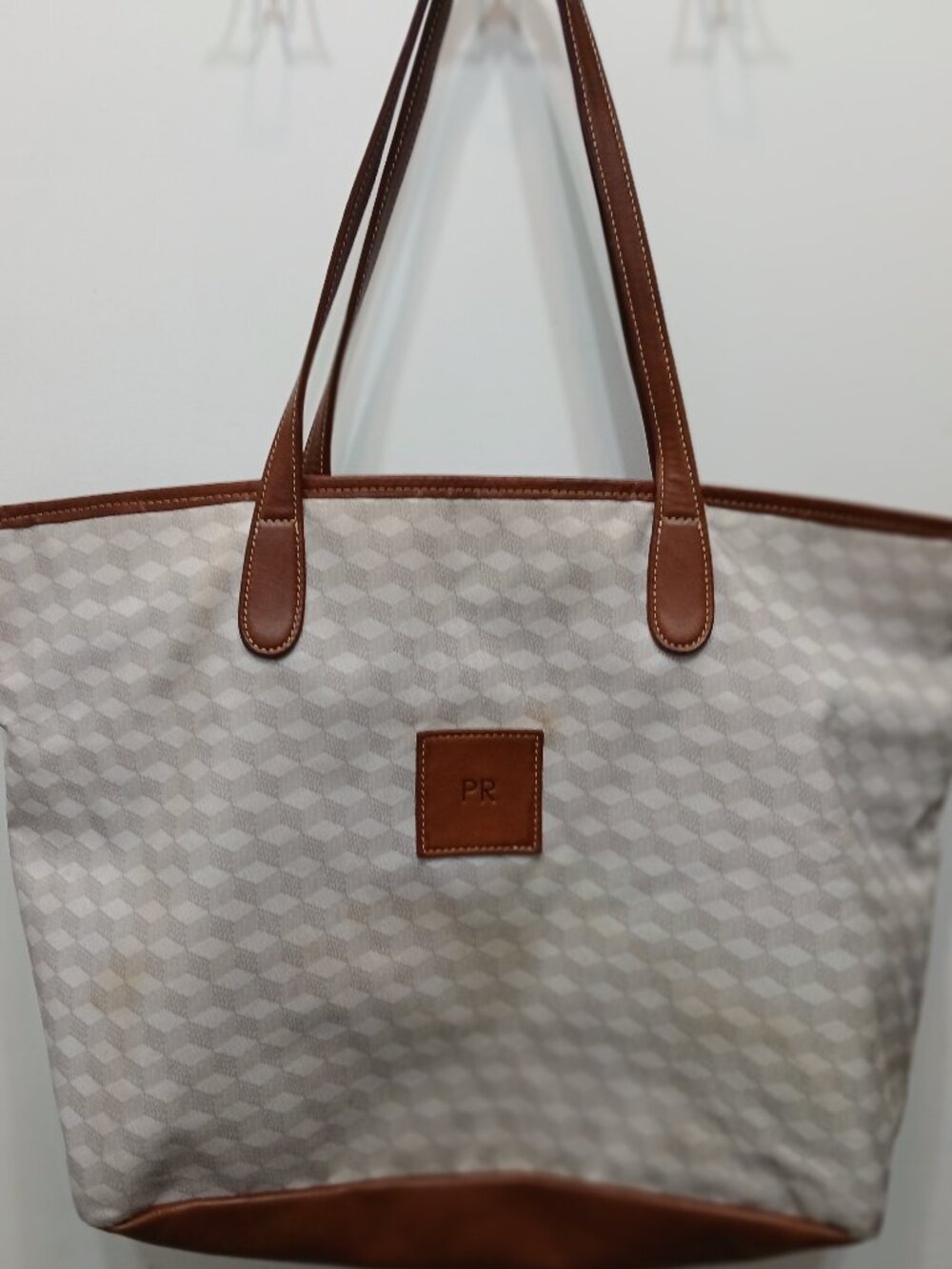 Barrington Initial Tote🤎